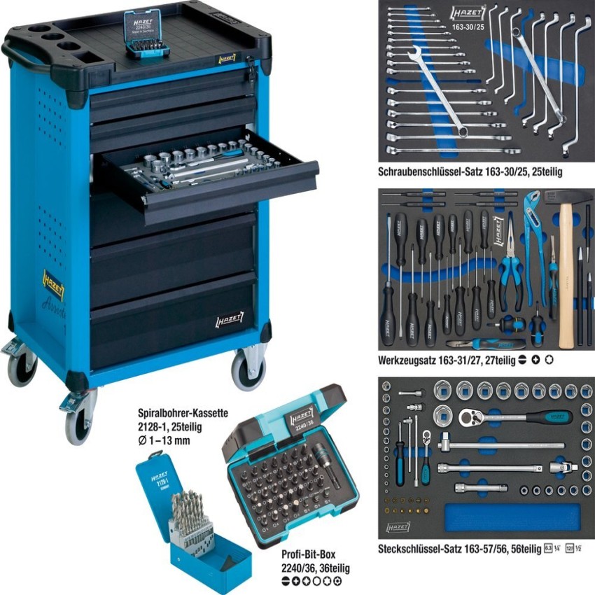 Mechanical Hazet Hand Tools Set