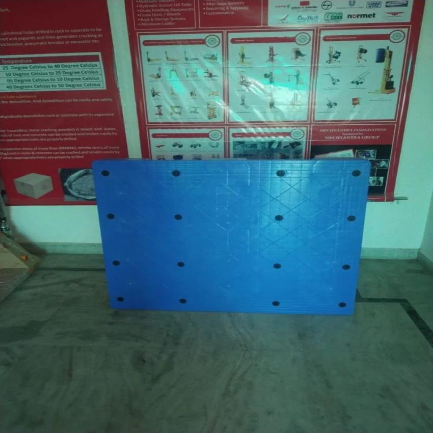 MechYantra Blue Plastic Pallet