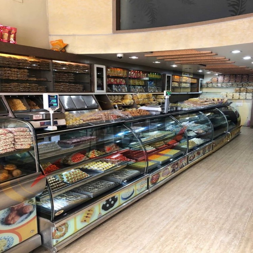 Metal Bend Bakery Display Unit