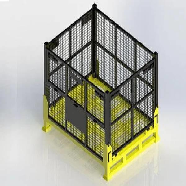 Steel Cage Bin Storage Units
