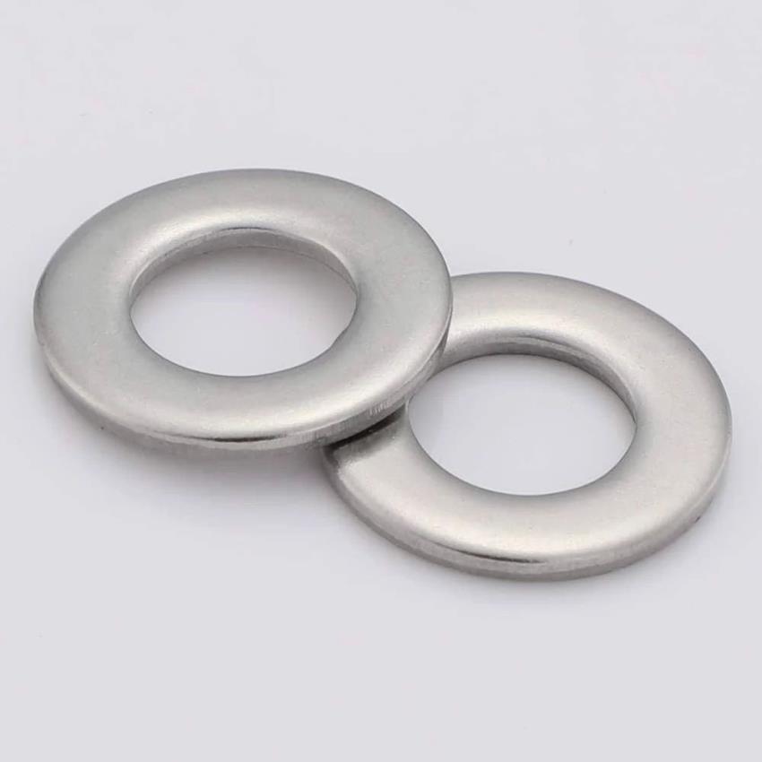 Aluminum Flat Washer, Metal Coated
