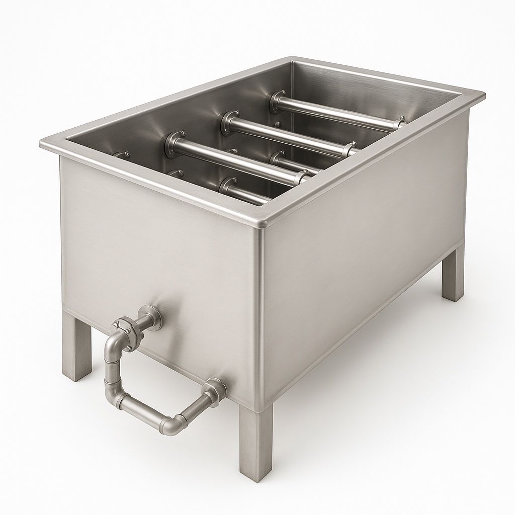 Air Agitation Metal Treatment Tank