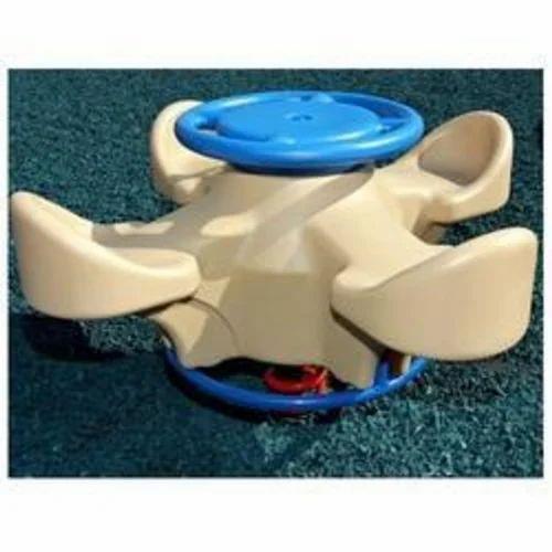 Metal & Fiber Merry Go Round Playground Equipment