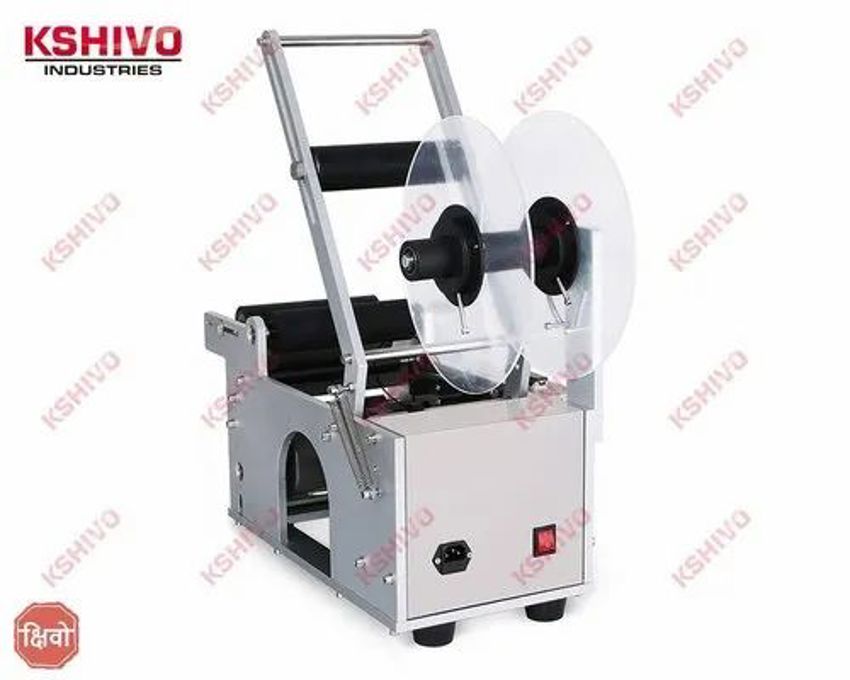 Metal Glass Bottle Sticker Labeling Equipment