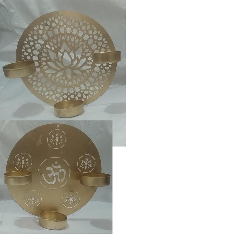 Iron Hanging Multi Tea Light Holder Set of 2