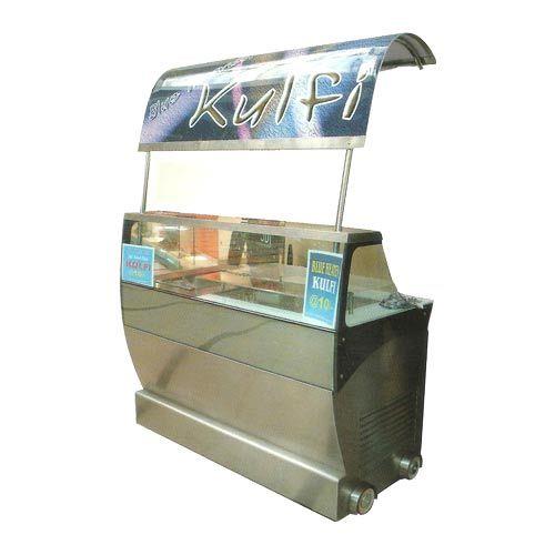 Metal Kulfi Display Counter
