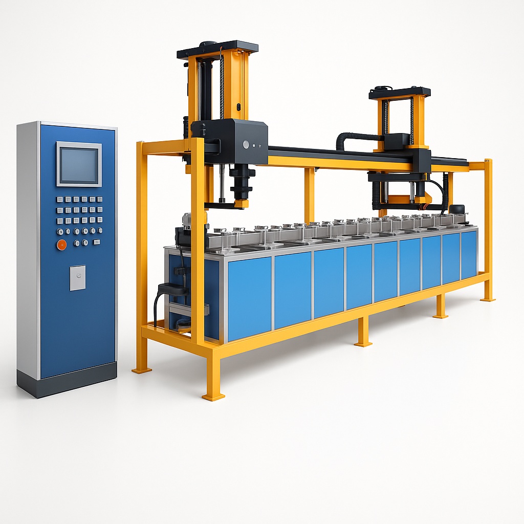 Metal PLC Controlled Multi-Stage Cleaning Equipment
