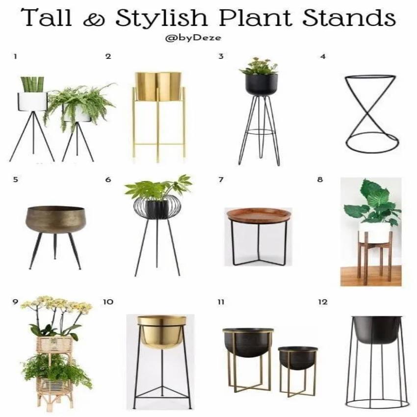 Metal Plant Holder, 2.5ft Height, 2ft Size