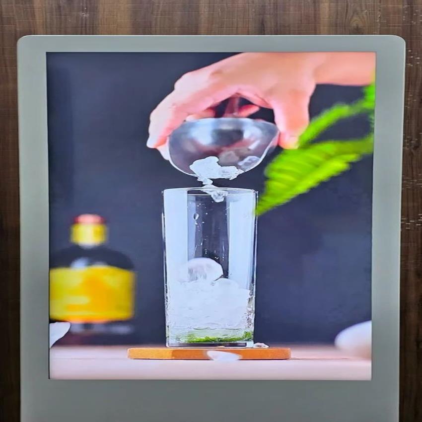 Metal Rectangle LED Wall Mount Signage 43-Inch