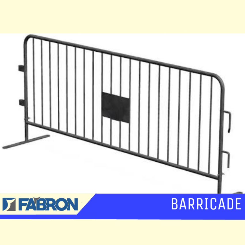 Metal Safety Barricade 2m x 1.2m