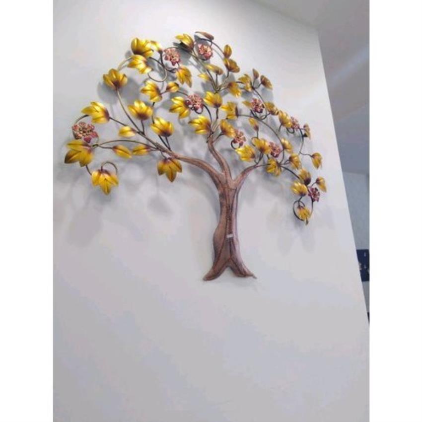 Metal Wall Tree Decor