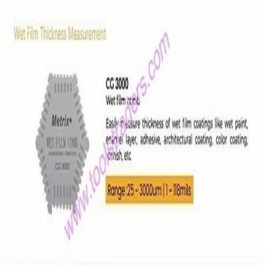 METRIX Hexagonal Film Thickness Gauge