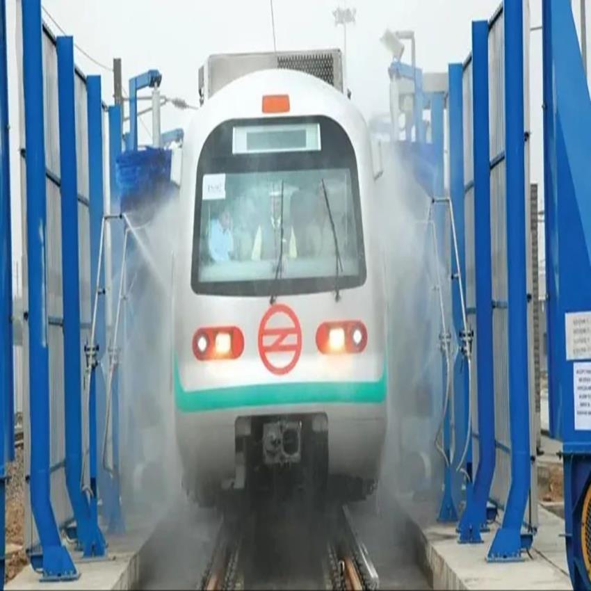 Metro Rail Filter Cleaning Station