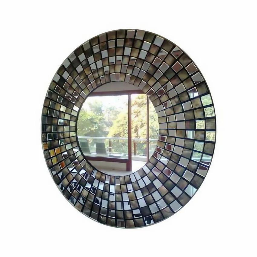 Metro Transparent Designer Glass Mirror