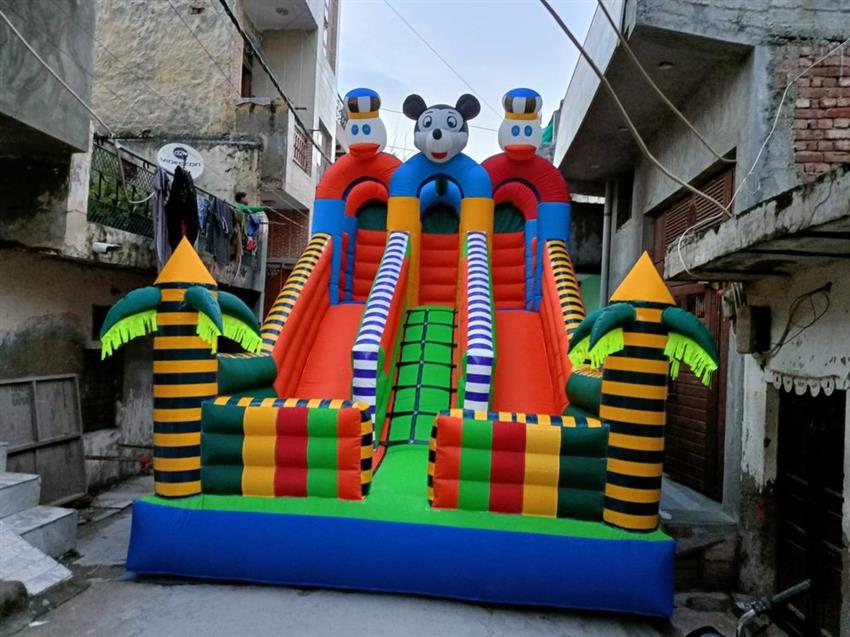 Micky Mouse Inflatable Slide Equipment