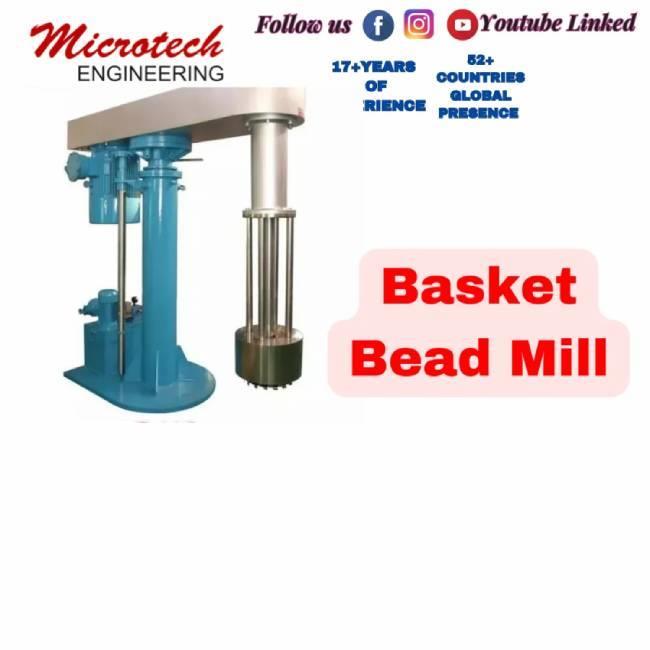MICROTECH ENGINEERING Manual Basket Mill