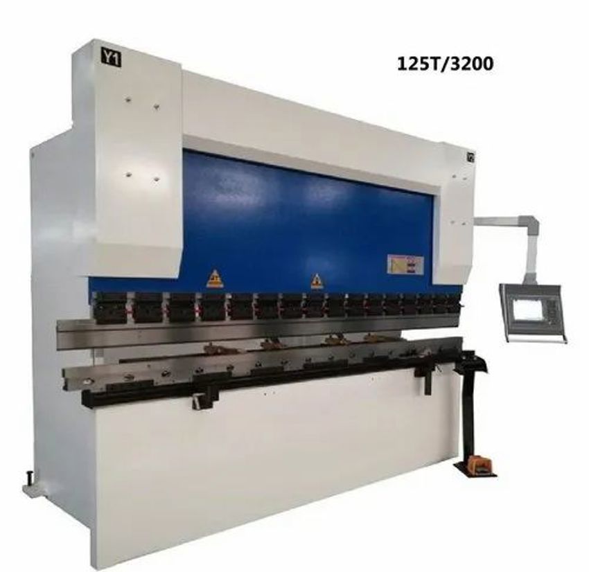 Mild Steel 125T CNC Press Brake Machine, 3200mm