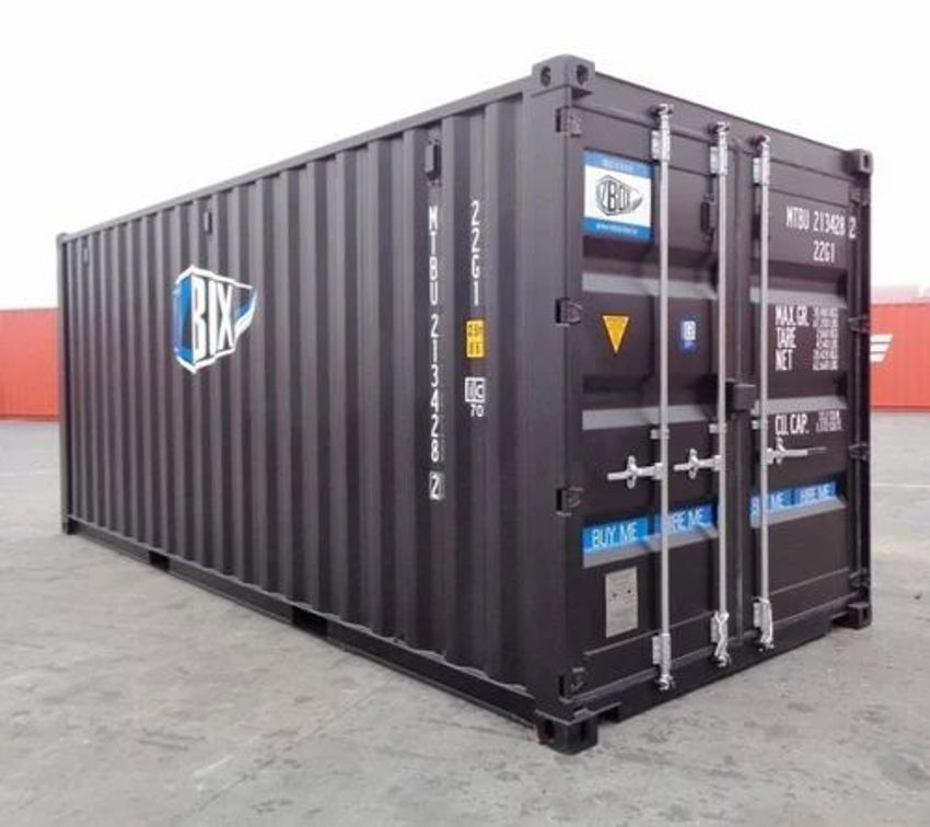 Mild Steel 20ft Pre-owned Shipping Container