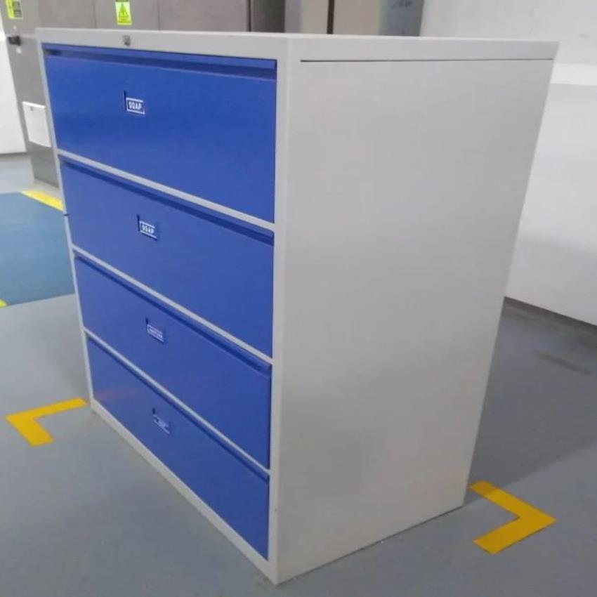 Office Mild Steel 4-Drawer Cabinet