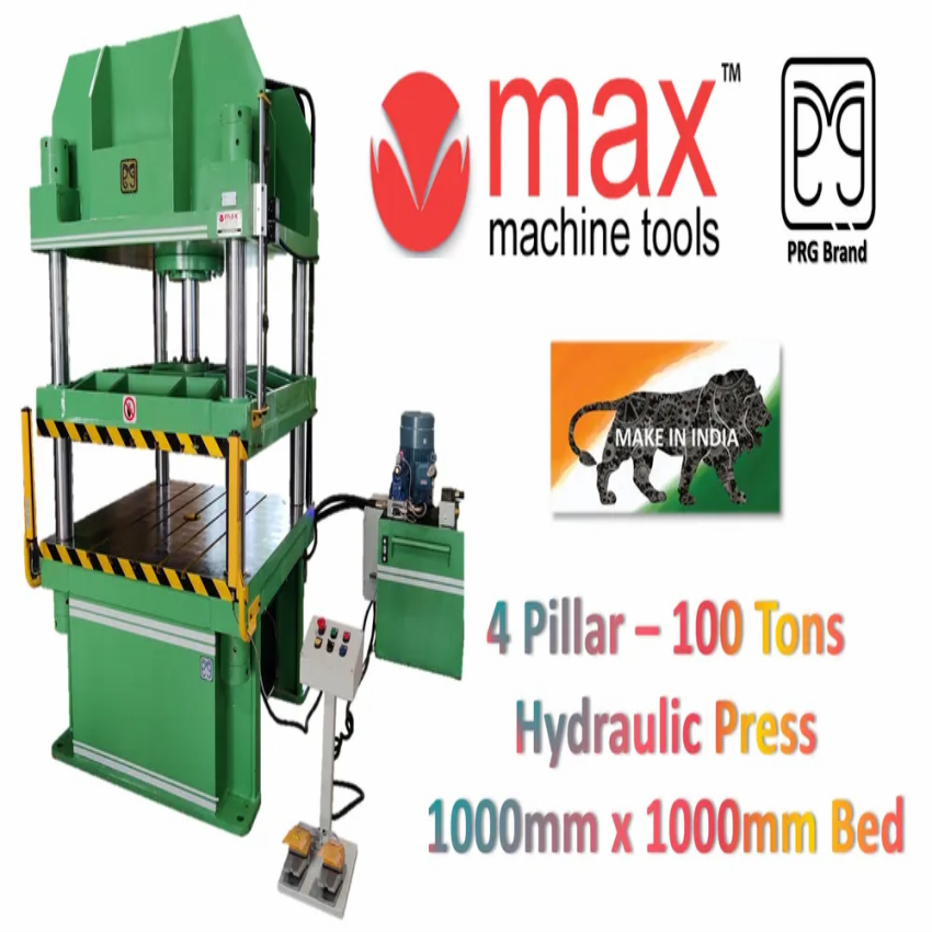 Mild Steel 4 Pillar Hydraulic Press