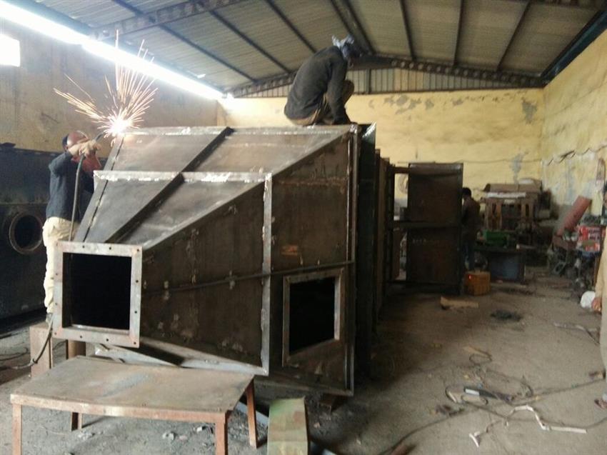 Mild Steel Air Scrubber and Bag Filter Machine