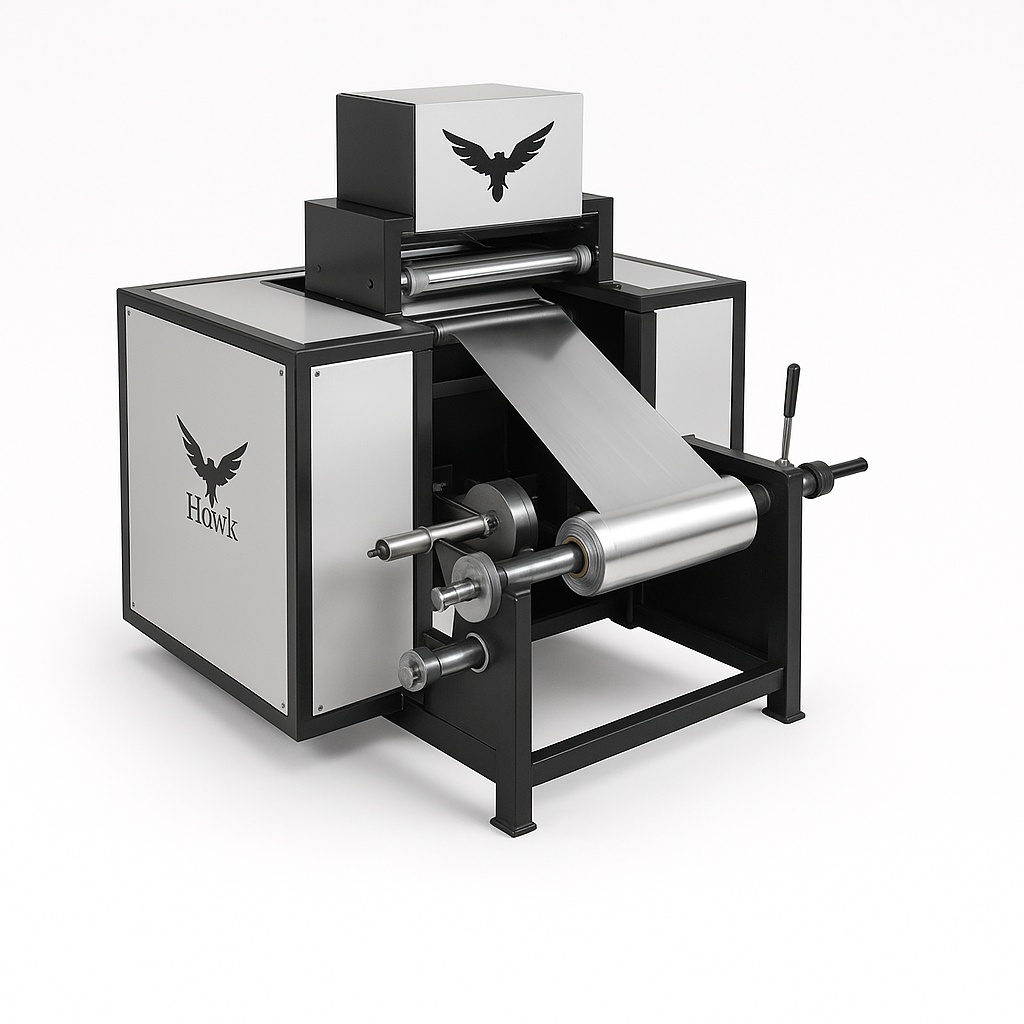 Mild Steel Foil Roll Rewinding Machine