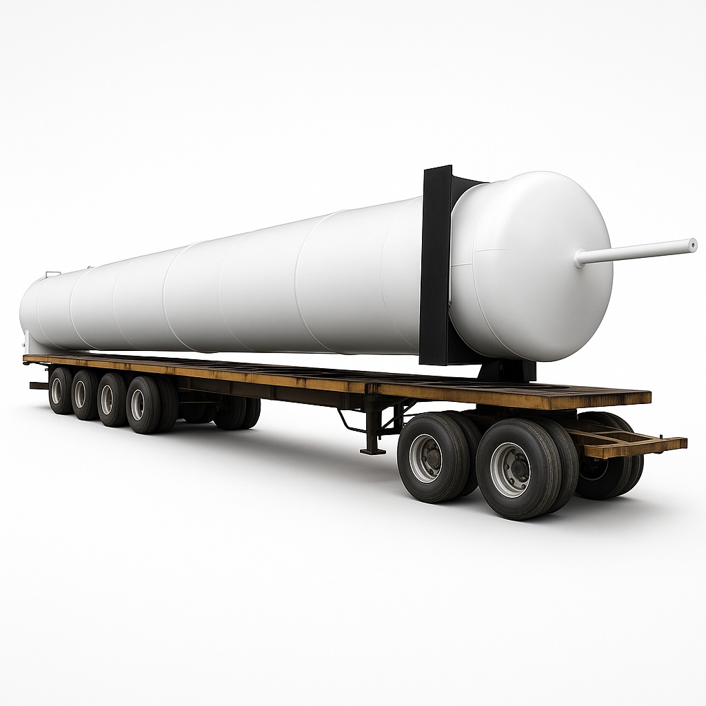 Mild Steel Horizontal Argon Tank