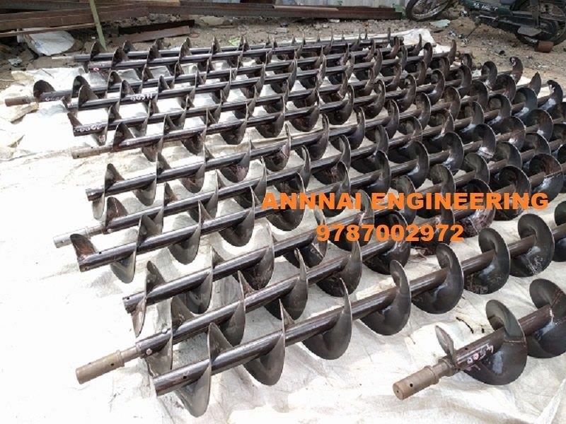 Mild Steel Auger Flights