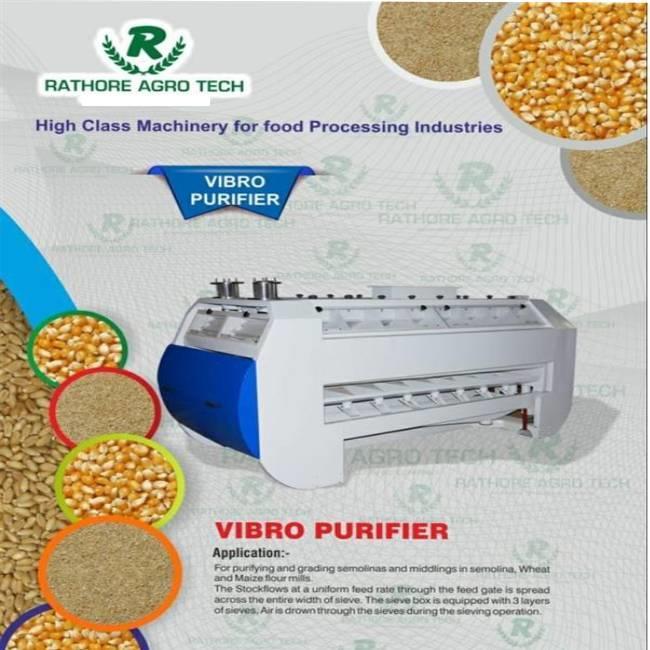 Mild Steel Auto Vibro Purifier Machine