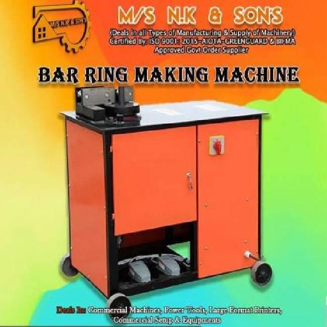 Mild Steel Bar Ring Fabrication Equipment, 50 Hz
