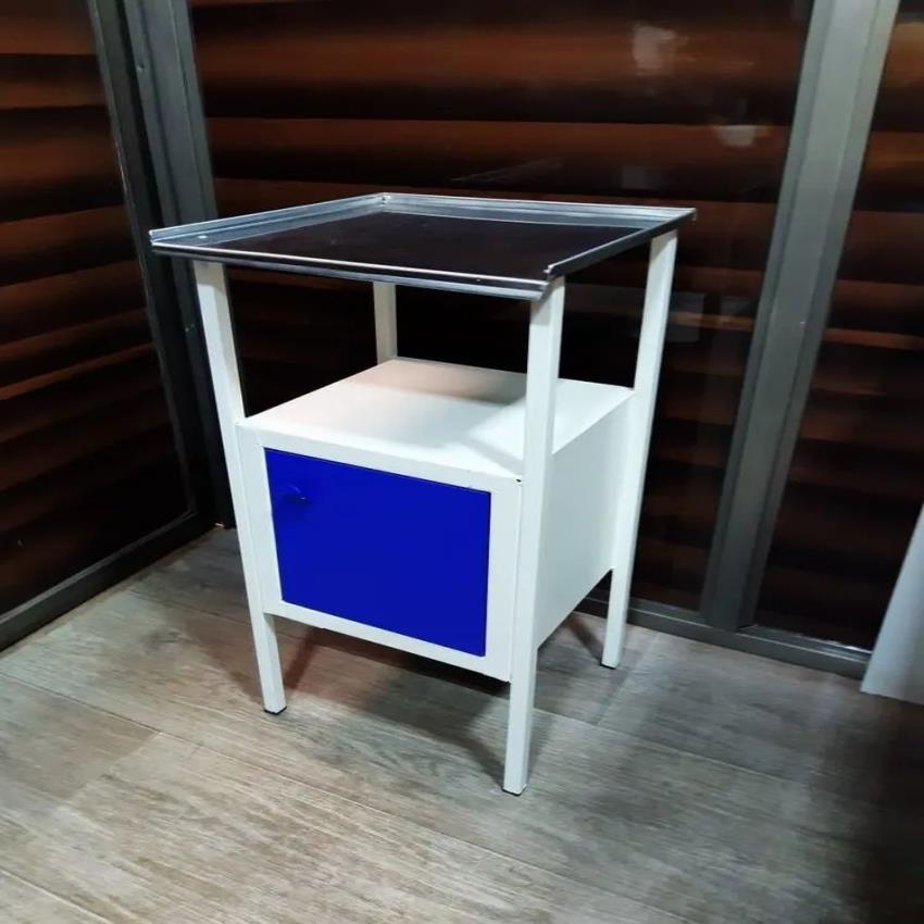 Mild Steel Hospital Bedside Table