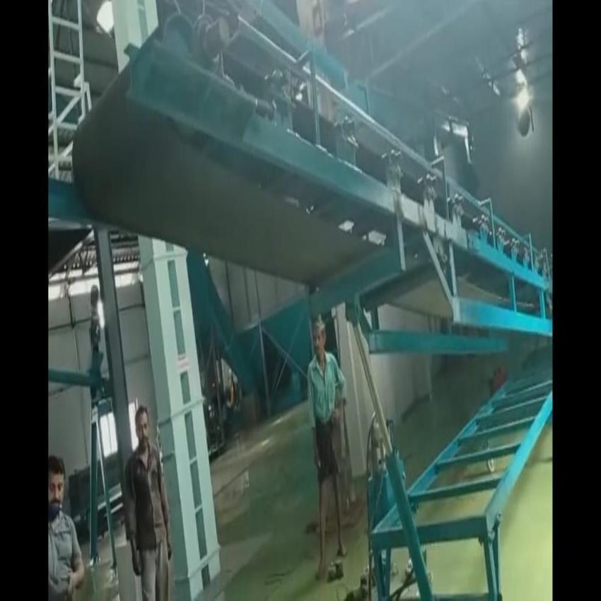 Mild Steel Hydraulic Belt Conveyor