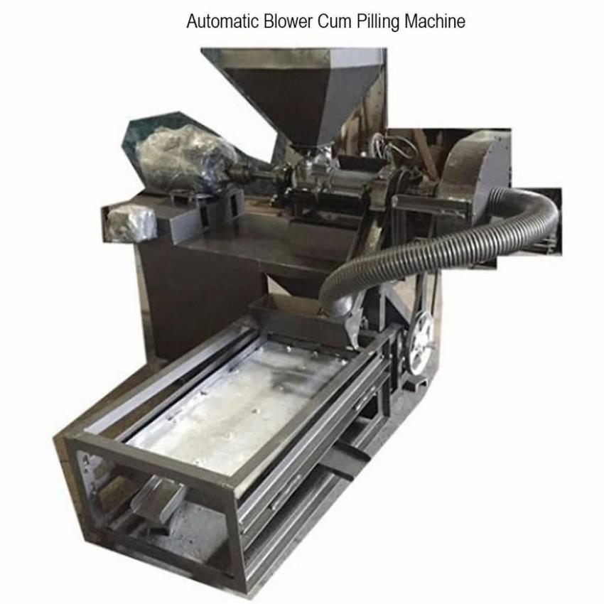 Automatic Mild Steel Gram Peeling Machine