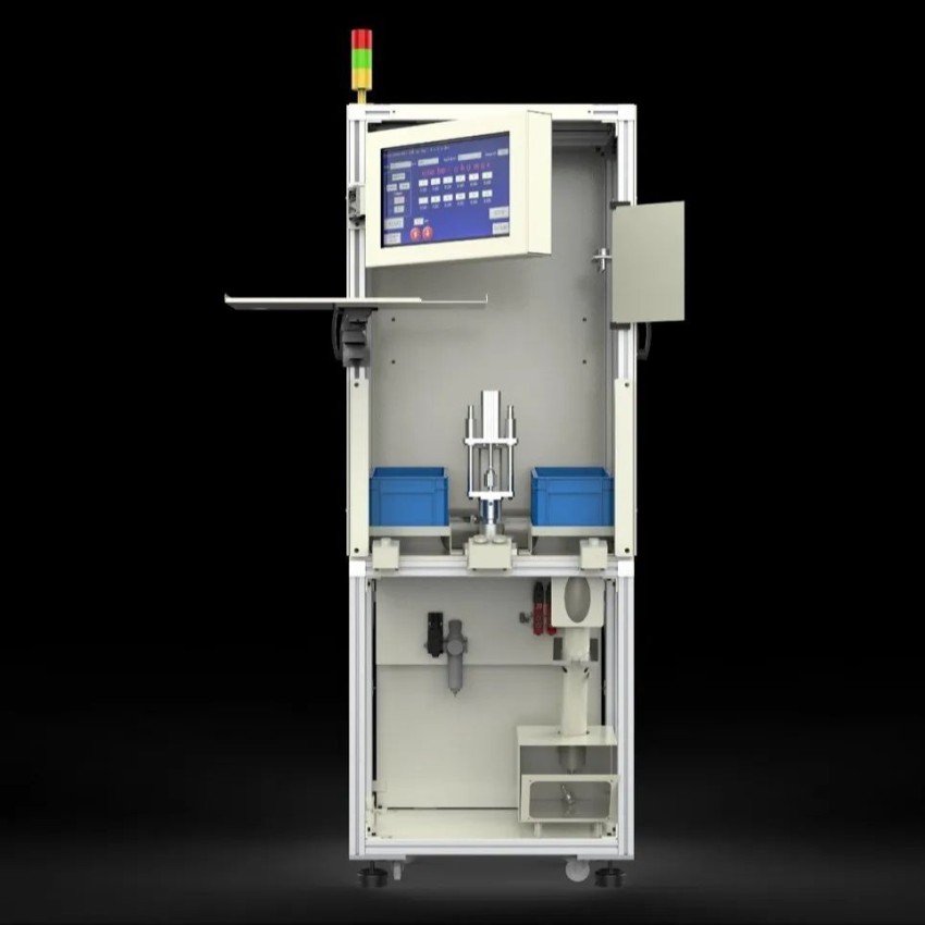 Mild Steel SPM Parts Leak Testing Machine