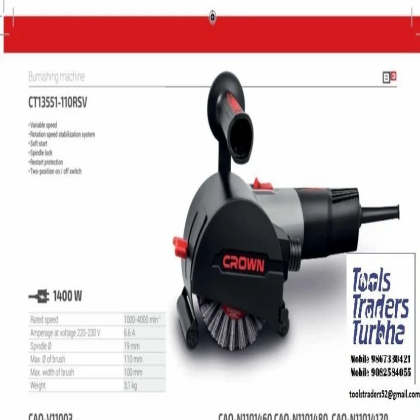 Mild Steel Burnishing Machine