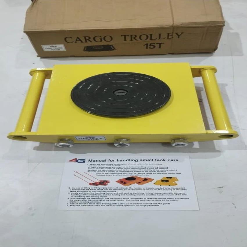 Mild Steel Hydraulic Industrial Trolley