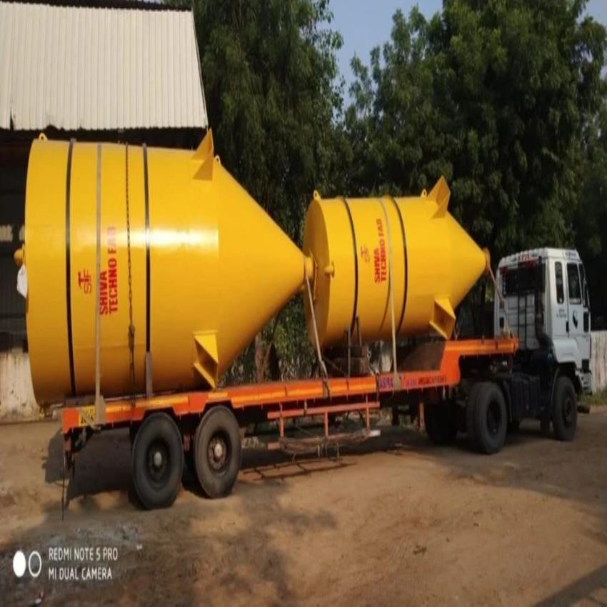 Mild Steel Cement Storage Vessel