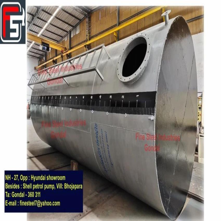 Mild Steel Chemical Tank, 170 psi