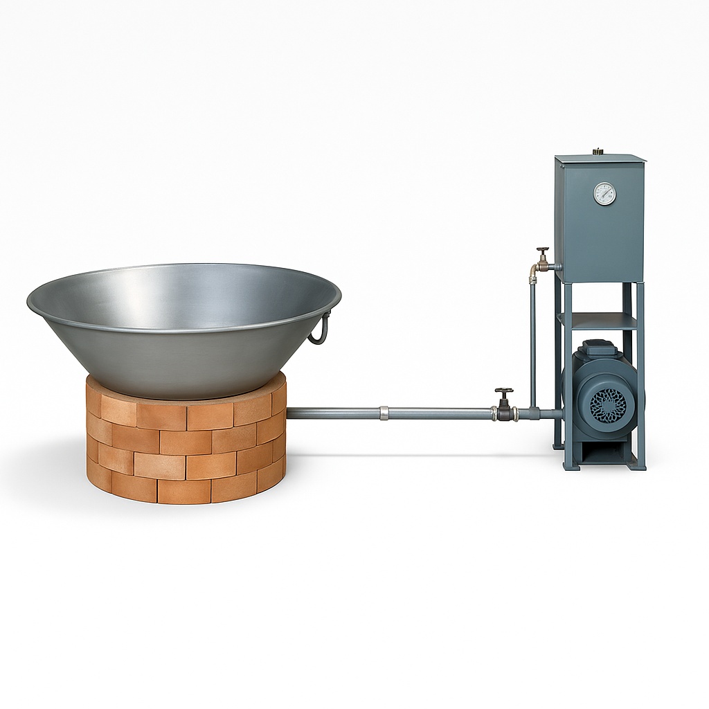 Mild Steel Commercial Diesel Bhatti