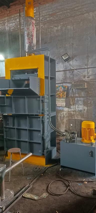 Mild Steel Cotton Waste Hydraulic Press (150 Ton)