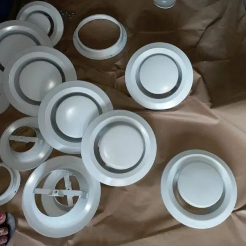 Mild Steel Disc Valve for Air 6 Inch