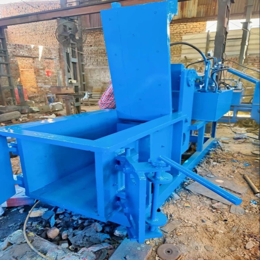 Mild Steel Double Action Scrap Baling Press