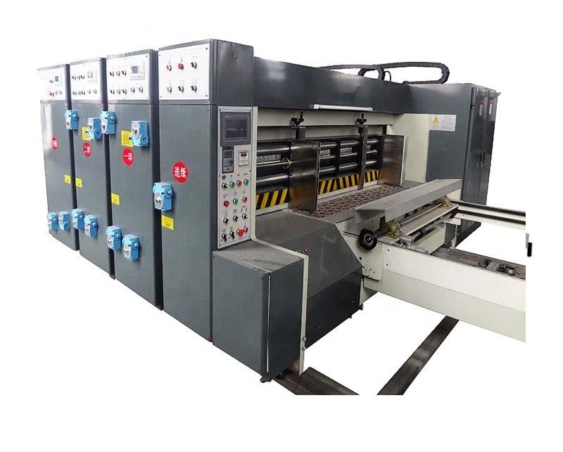 Mild Steel Double Color Carton Slotter Machine