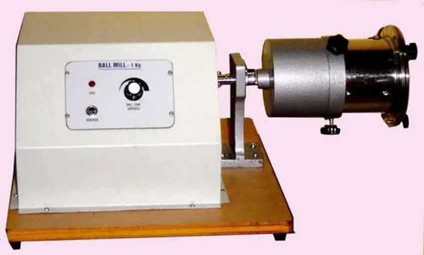 Mild Steel Electric Laboratory Mill, 1-5 Ltr