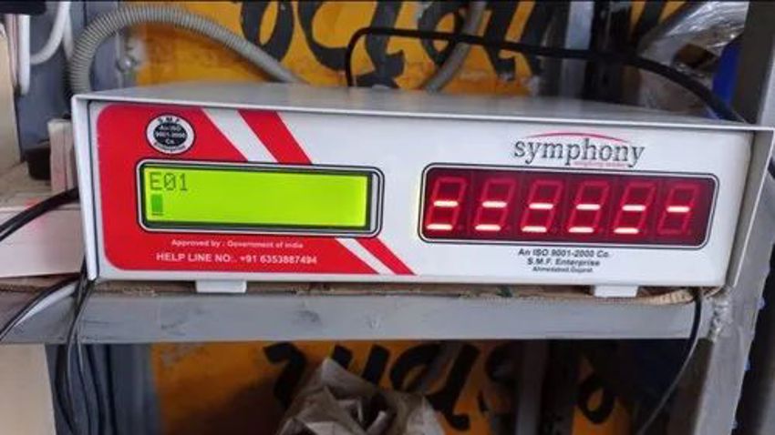 Mild Steel Electronic Weighbridge Terminal