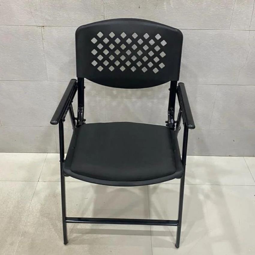 Mild Steel Folding Chair with Armrest