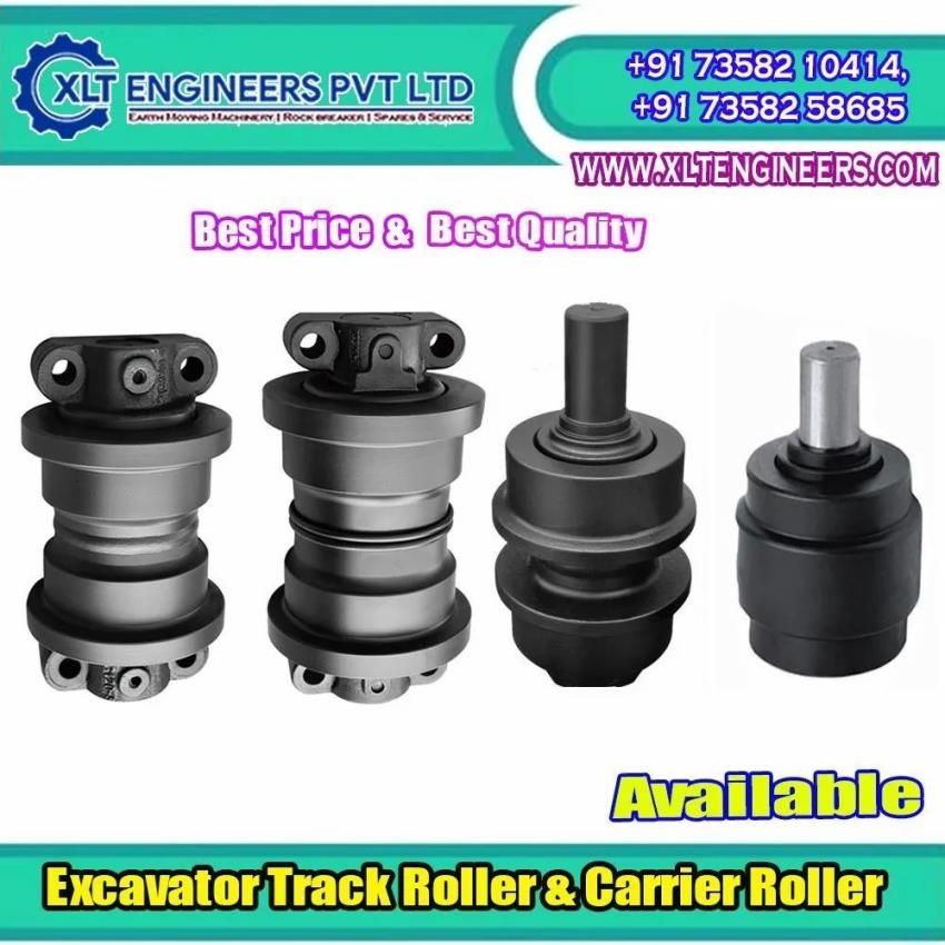 Mild Steel Excavator Track Roller Set