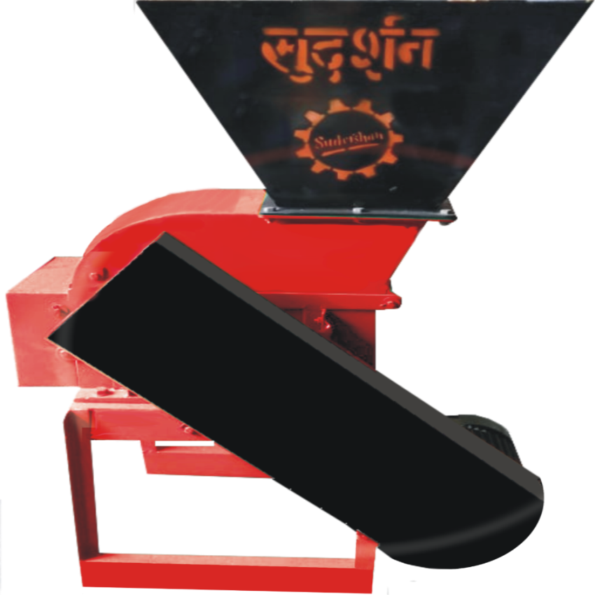 Mild Steel Garden Waste Shredder Machine