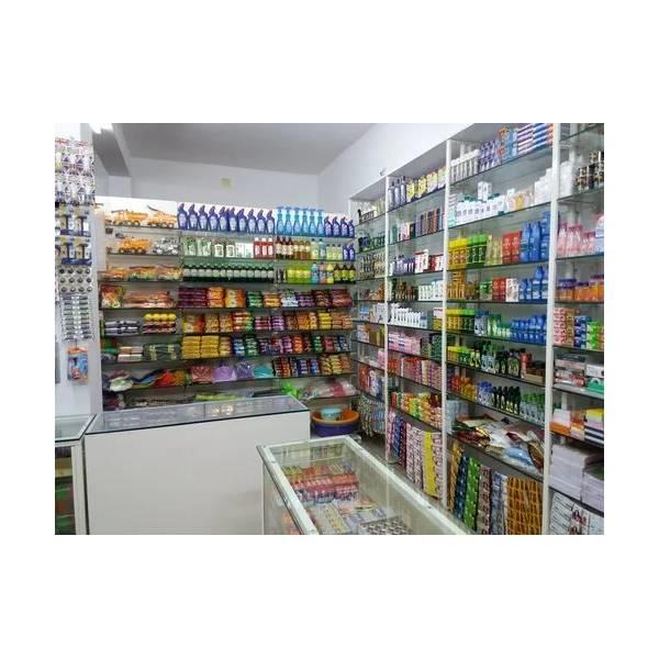 Mild Steel Glass Display Shelf