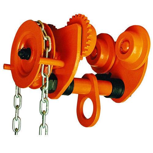 Mild Steel Geared Trolley 10 Ton